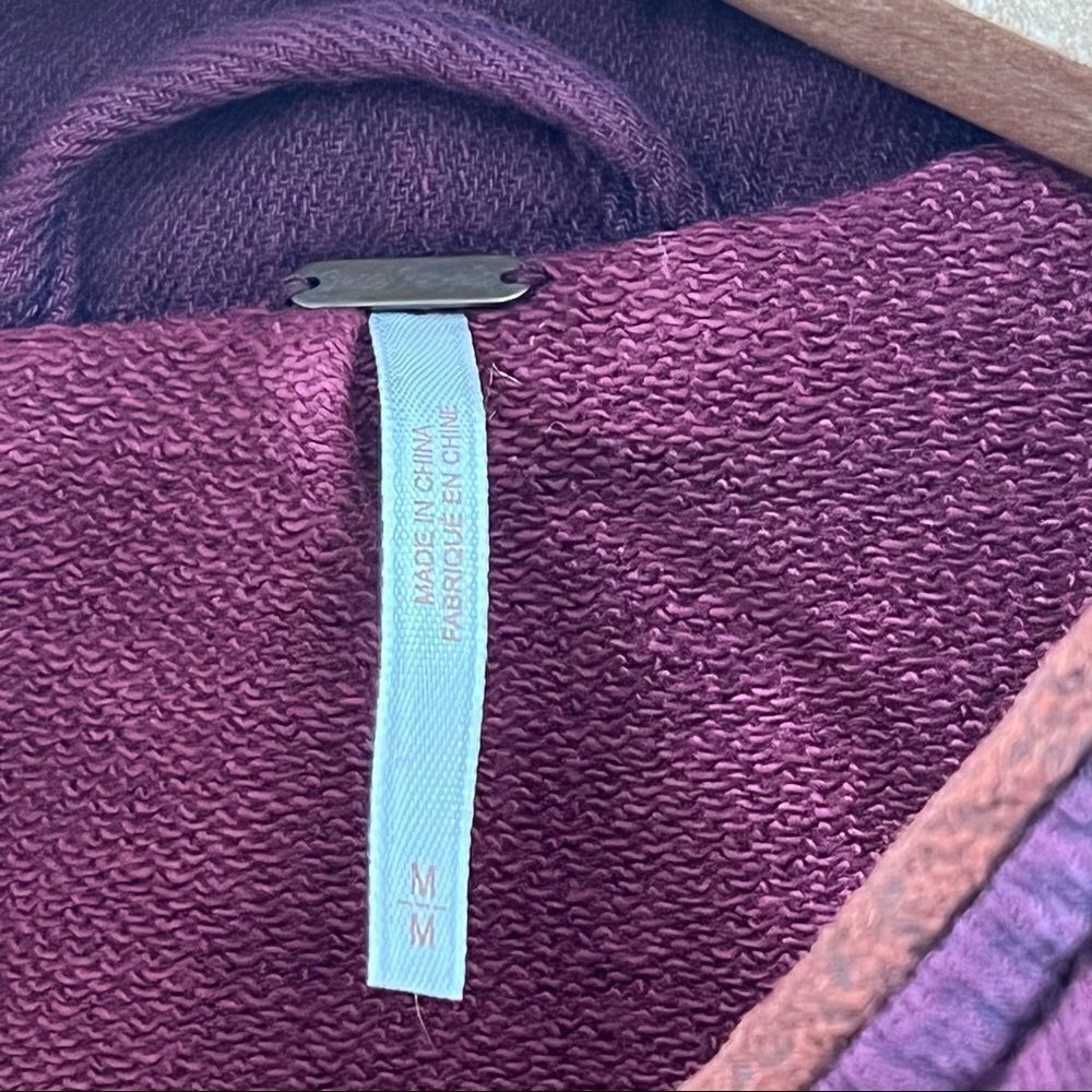 Free People Maroon Jacket - Picture 8 of 10